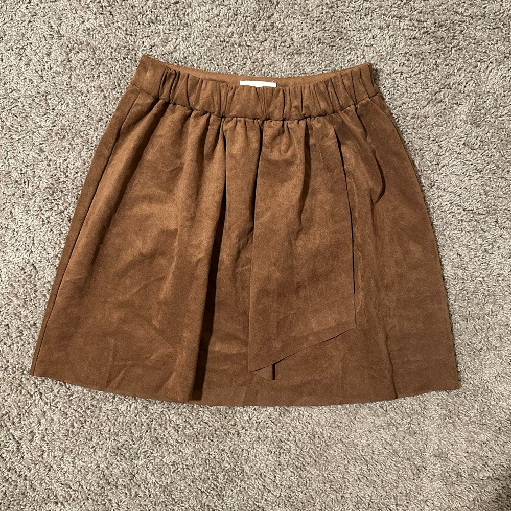 Wilfred A-Line Brown Skirt